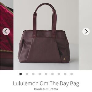 Lululemon om the day bag